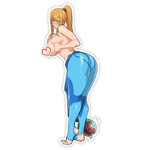 SAMUS'S ADJUSTMENT STICKER