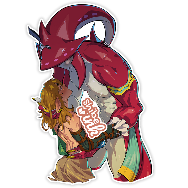 ZORA X HYLIAN WARRIOR STICKER [B GRADE]