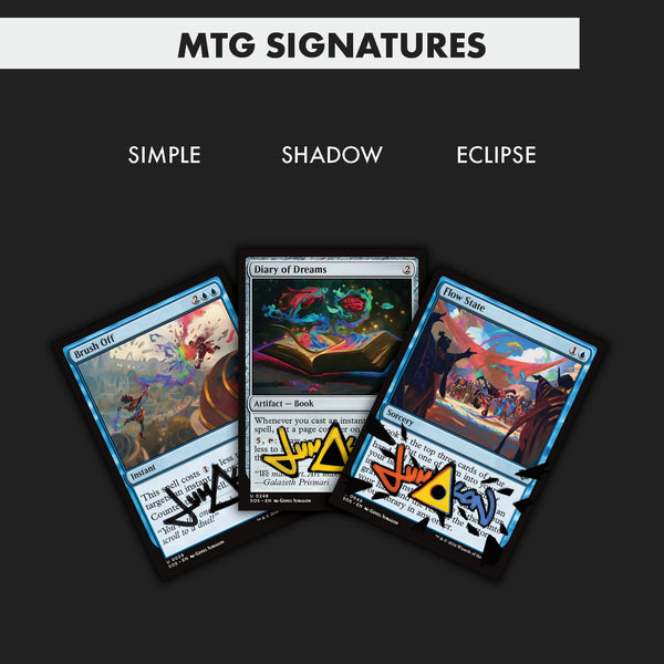 MAGIC THE GATHERING SIGNATURES