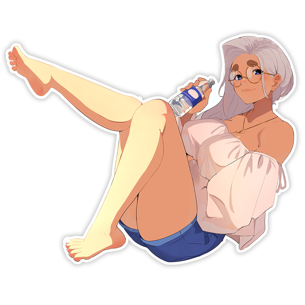 THIRSTY JUNE STICKER