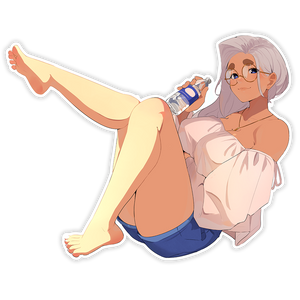 THIRSTY JUNE STICKER