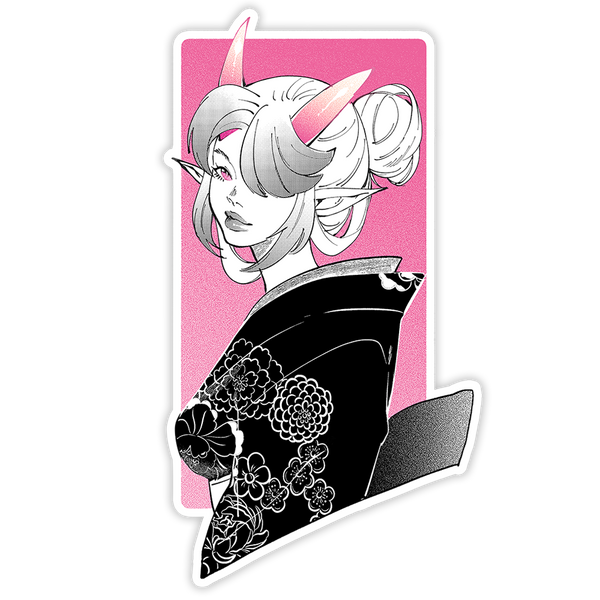 TEMPTING YOKAI STICKER [B GRADE]