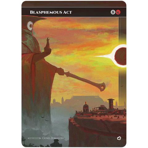 BLASPHEMOUS ACT | FOIL CARD