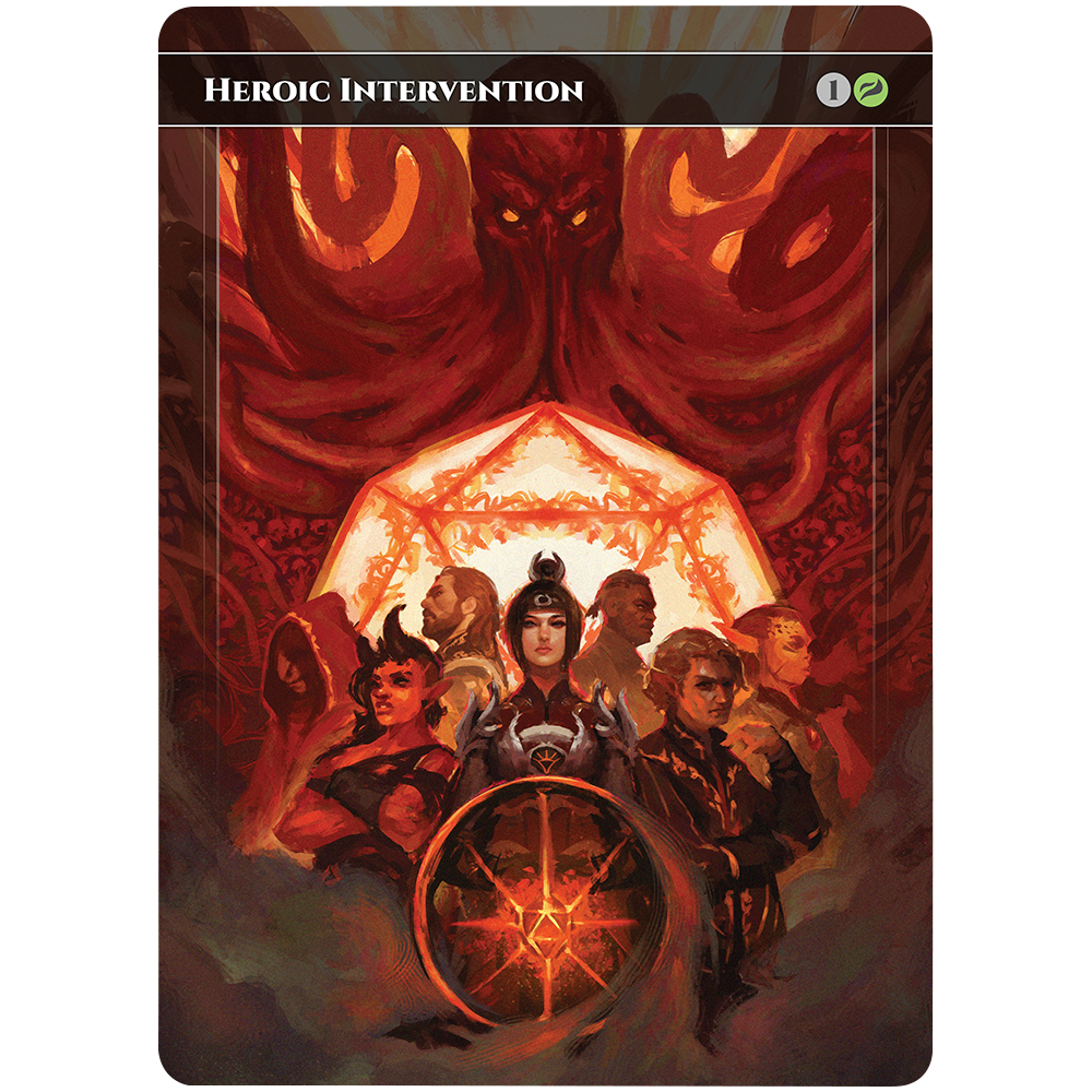 HEROIC INTERVENTION | FOIL CARD