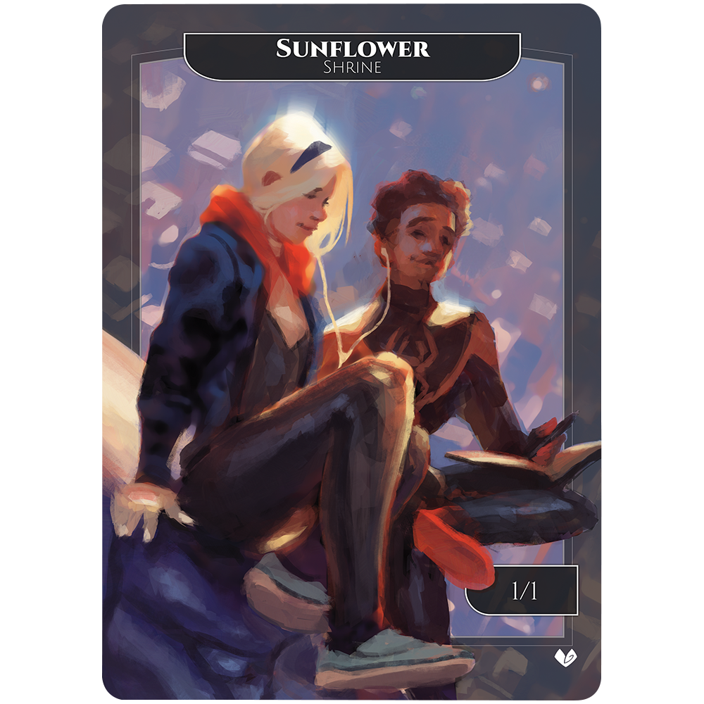SUNFLOWER | FOIL CARD