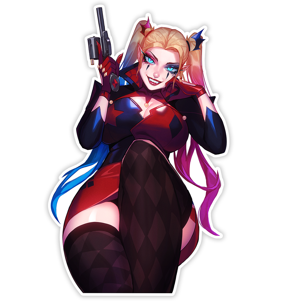 VAMPIRE HARLEY STICKER [LIMITED EDITION]