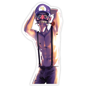 ROSE WALUIGI CONVENTION EXCLUSIVE STICKER