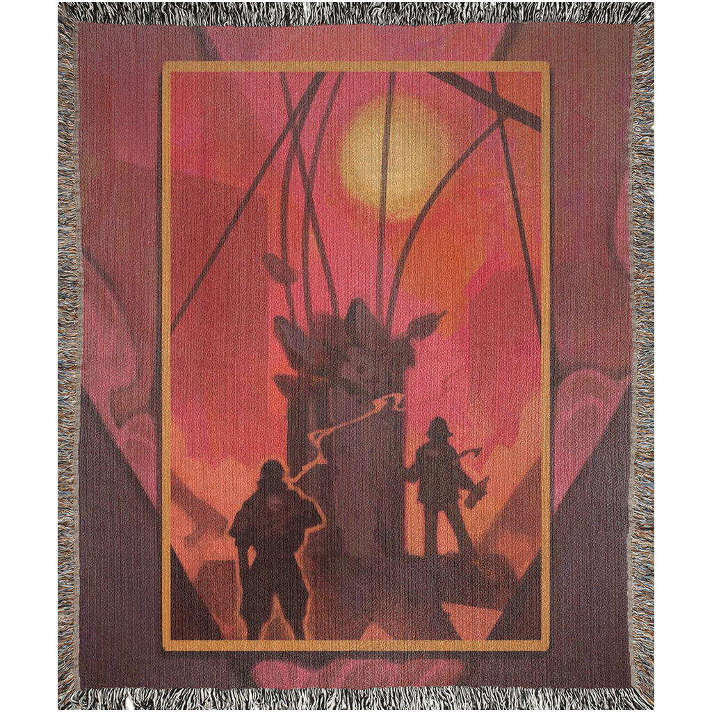 INSTRUMENTS OF SURRENDER WOVEN ART