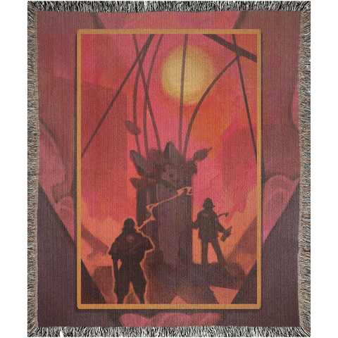 INSTRUMENTS OF SURRENDER WOVEN ART