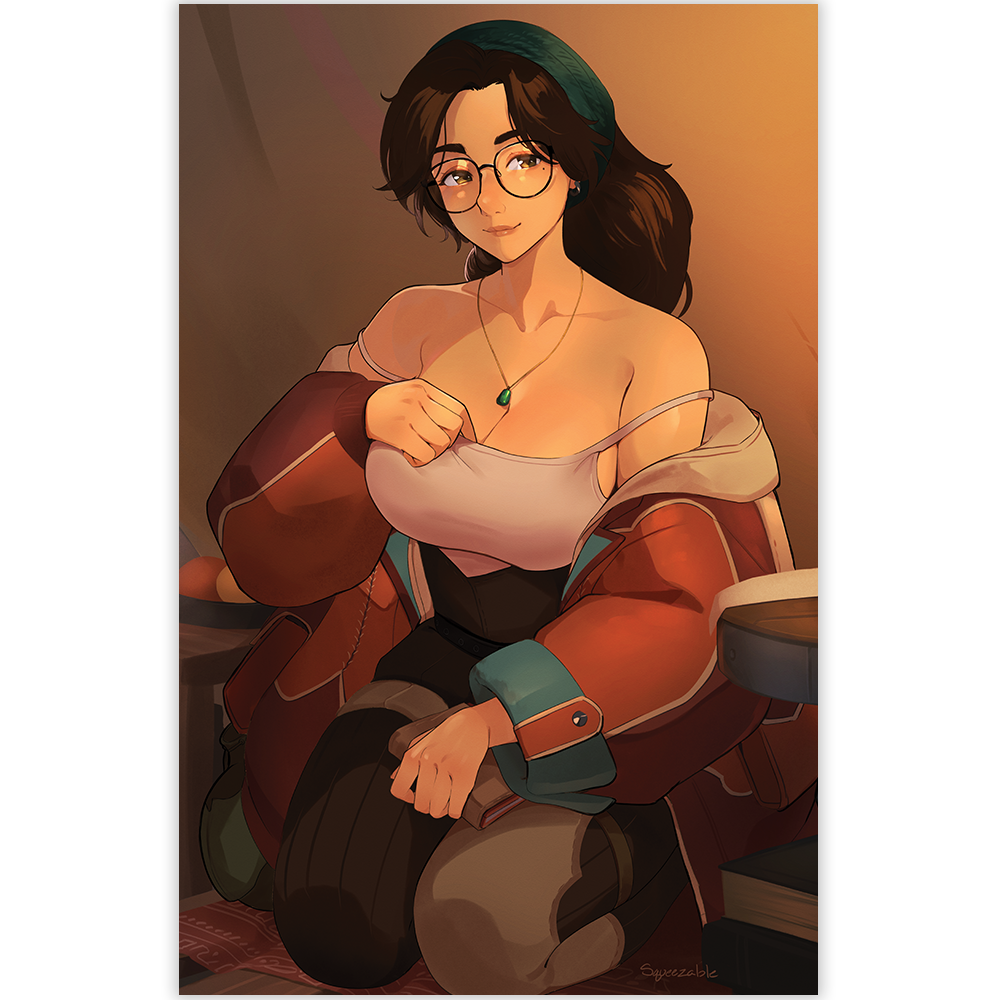ADVENTUROUS ALMA PRINT