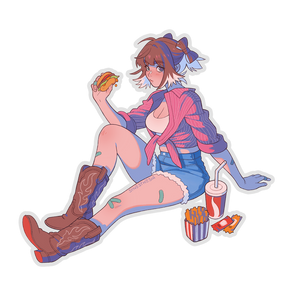SUMMER FESTIVAL LAC THICC CLEAR STICKER