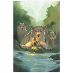 PRINCESS MONONOKE PRINT [DAMAGED]