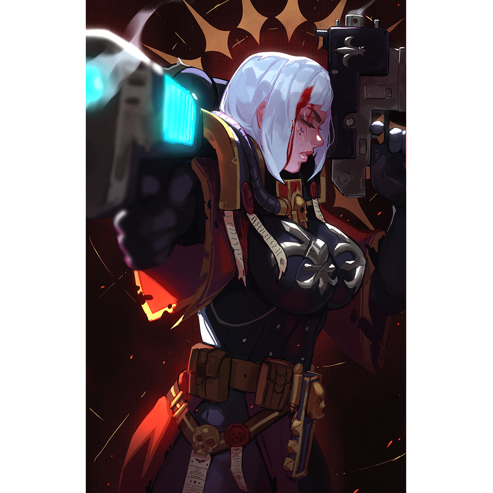 SISTERS OF BATTLE PRINT [DAMAGED]
