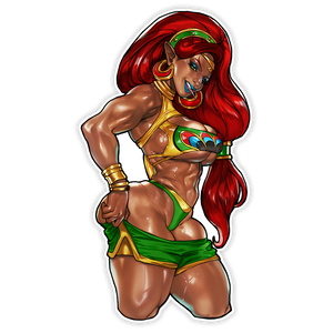 SUMMER GERUDO WARRIOR STICKER