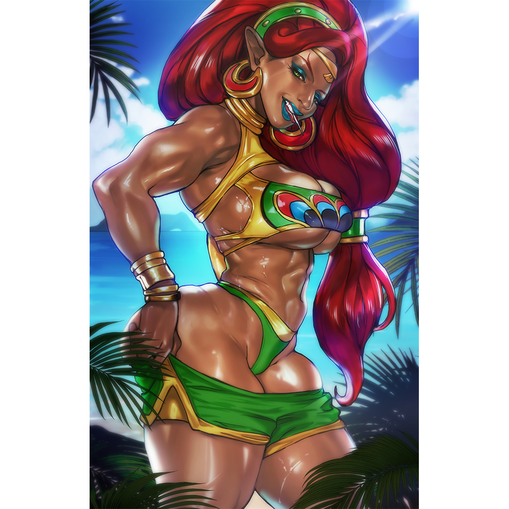 SUMMER GERUDO WARRIOR PRINT