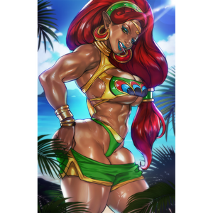 SUMMER GERUDO WARRIOR PRINT