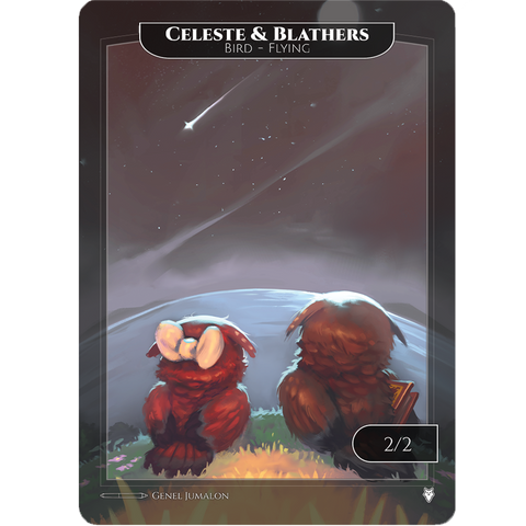 CELESTE & BLATHERS | FOIL CARD