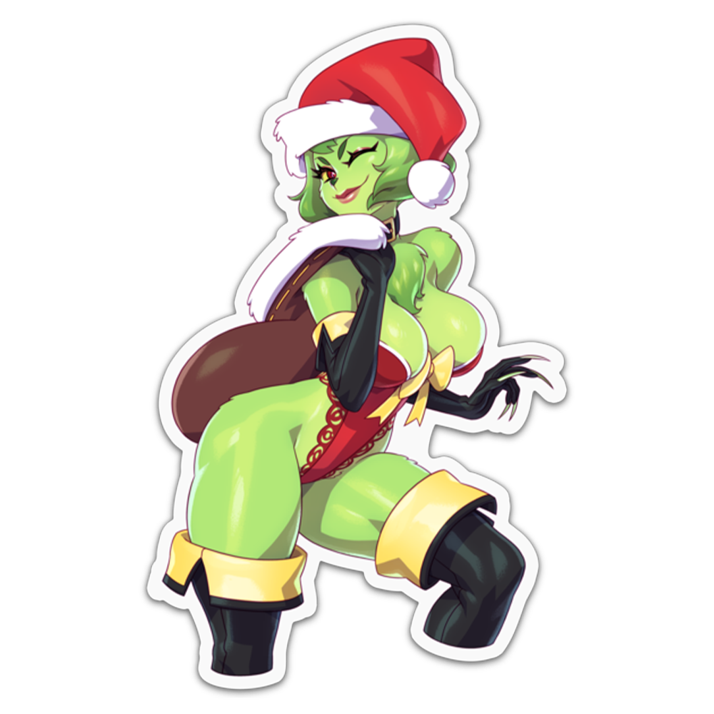 GRINCH STICKER [HOLIDAY LIMITED EDITION]