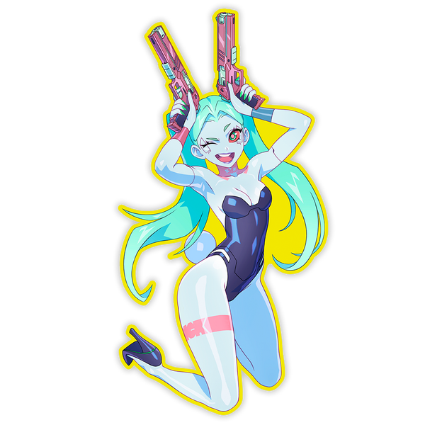 REBECCA BUNNY STICKER [B GRADE]