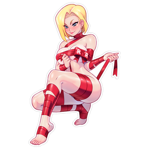 ANDROID 18 GIFT STICKER