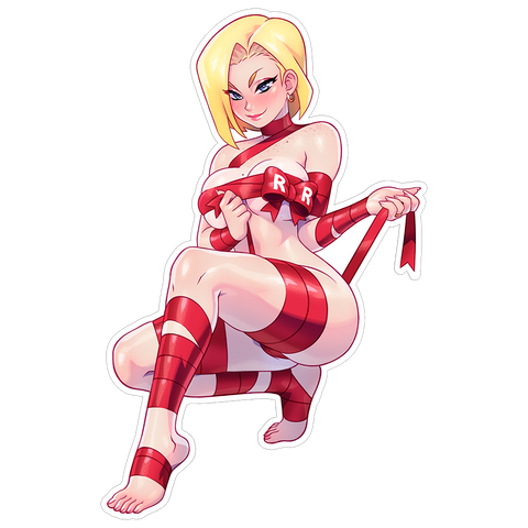 ANDROID 18 GIFT STICKER