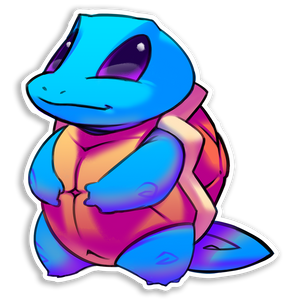 SQUIRTLE STICKER