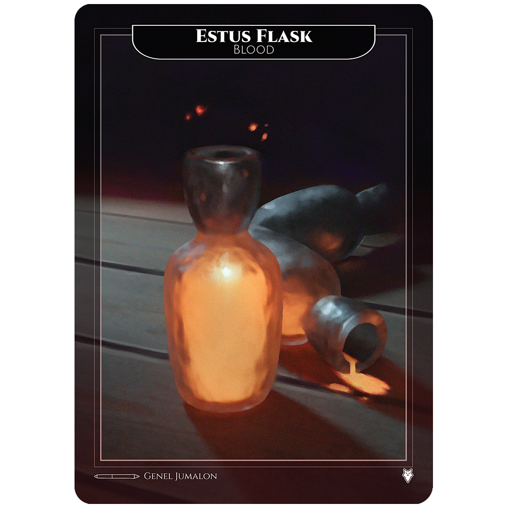 ESTUS FLASK | FOIL CARD