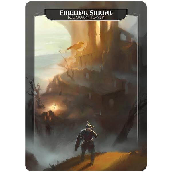 FIRELINK SHRINE | FOIL CARD – ShibeInk FIRELINK SHRINE | FOIL CARD – ShibeInk