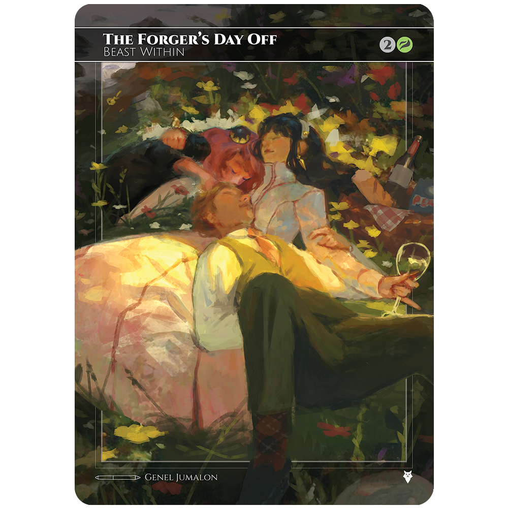 THE FORGER'S DAY OFF | FOIL CARD
