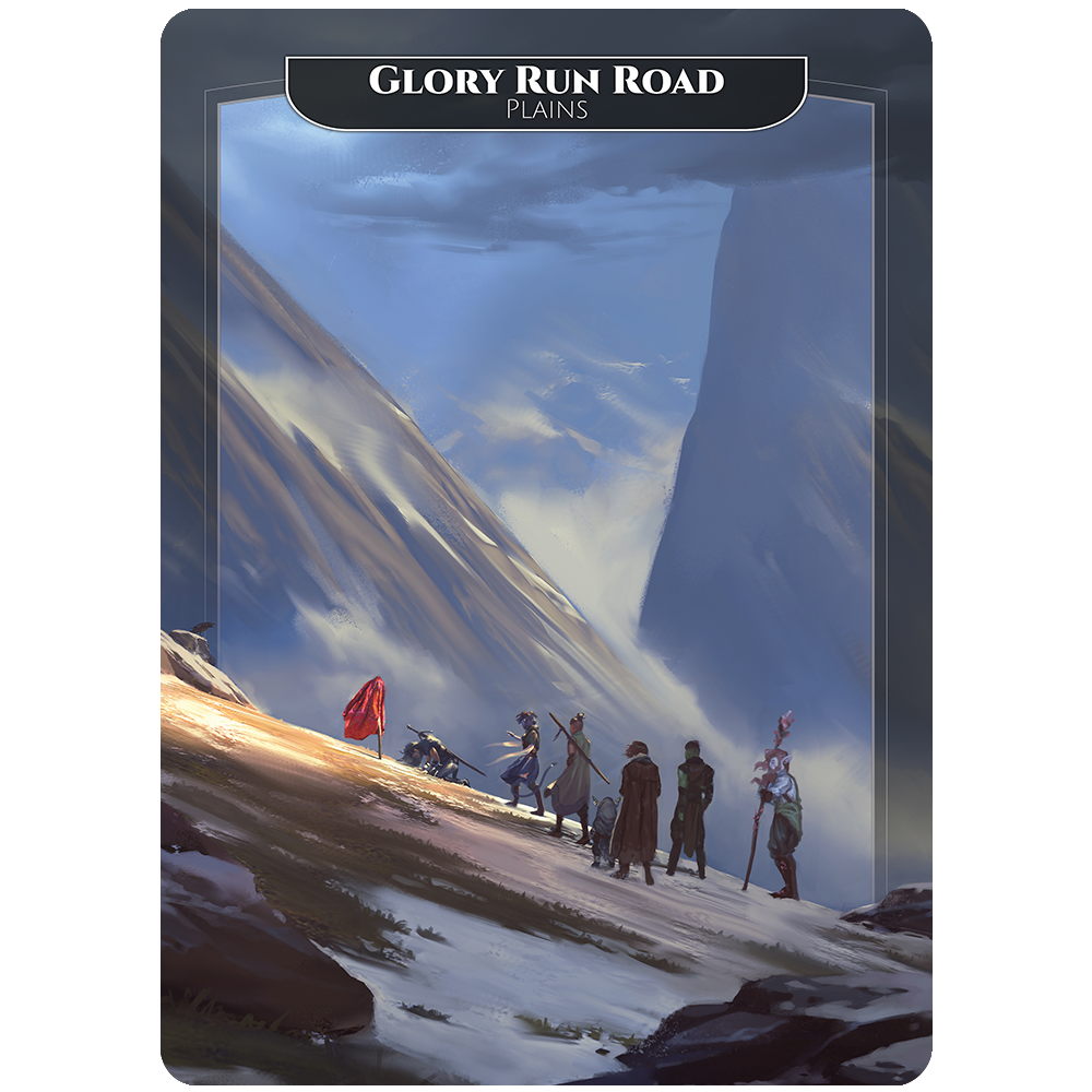 GLORY RUN ROAD | FOIL CARD