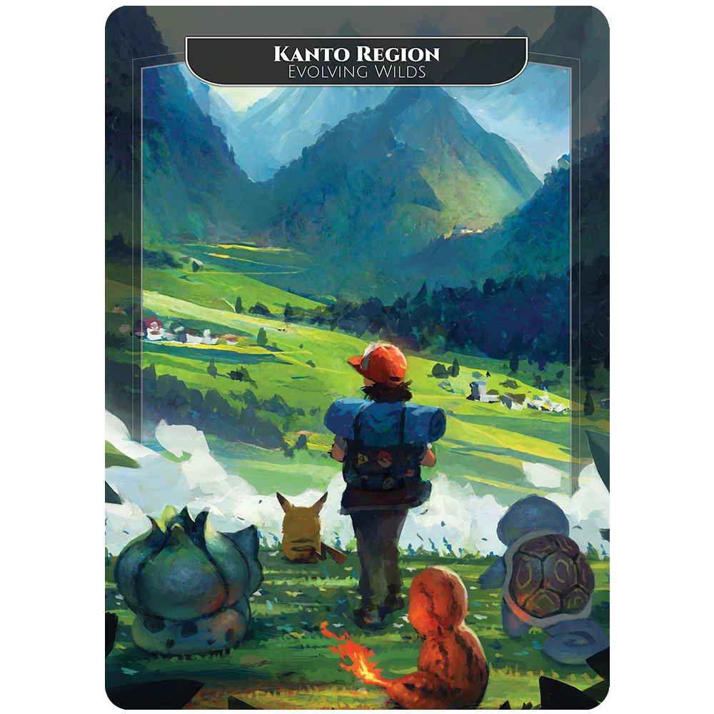 KANTO REGION | FOIL CARD