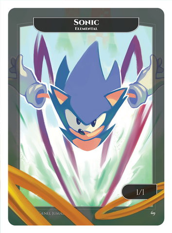 SONIC | FOIL CARD