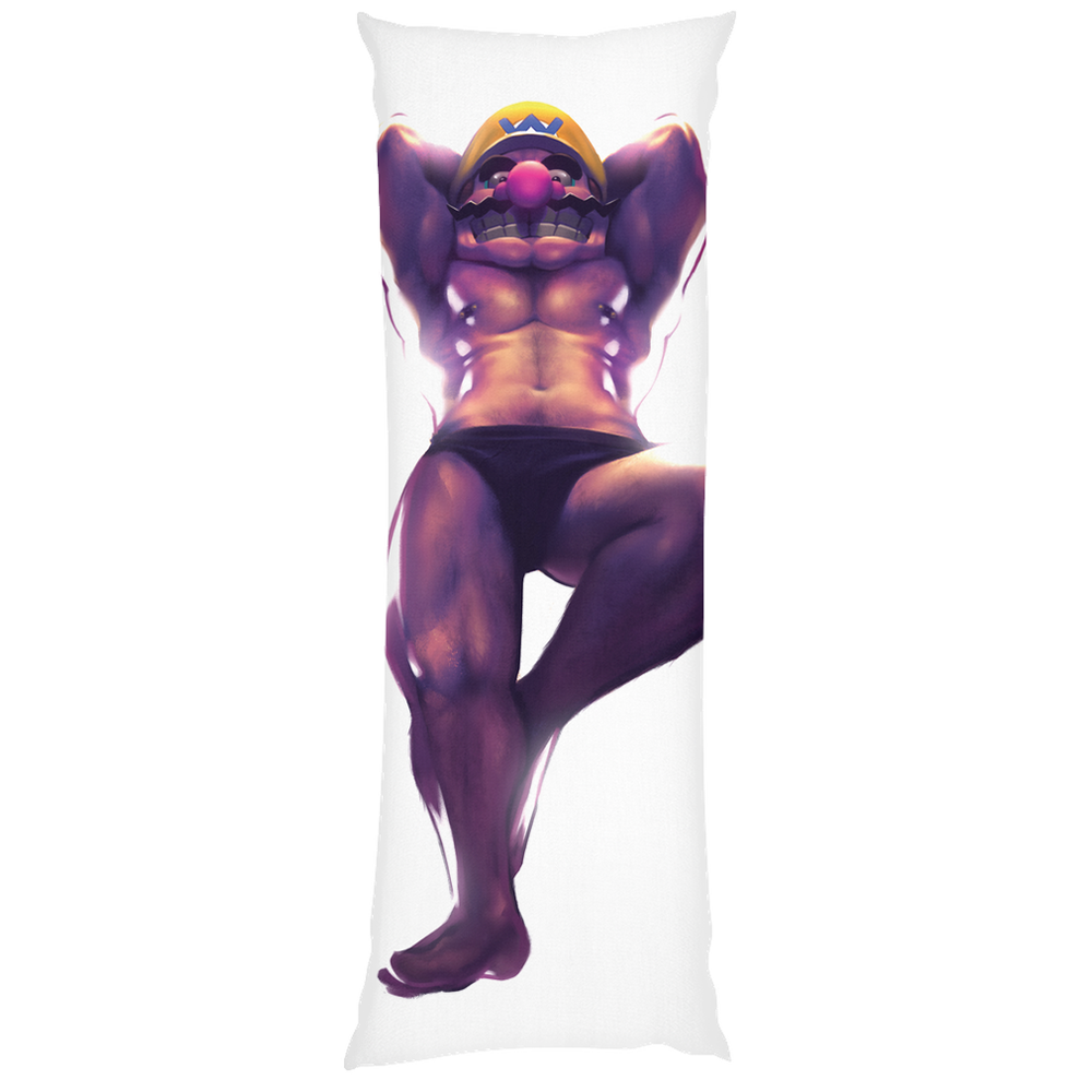 WARIO & WALUIGI BODY PILLOW CASE