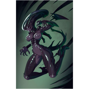XENOMORPH QUEEN PRINT