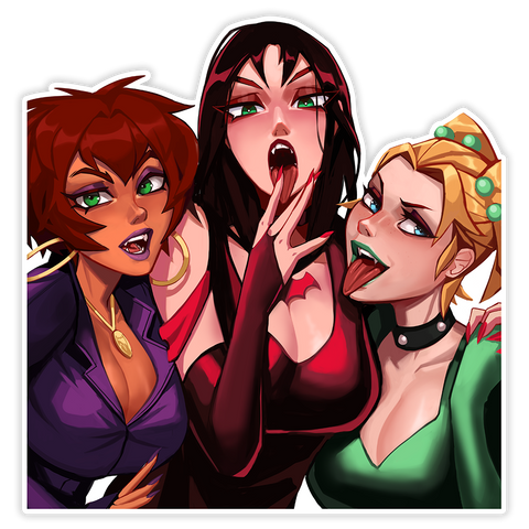 HEX GIRLS EXTRA THICC STICKER